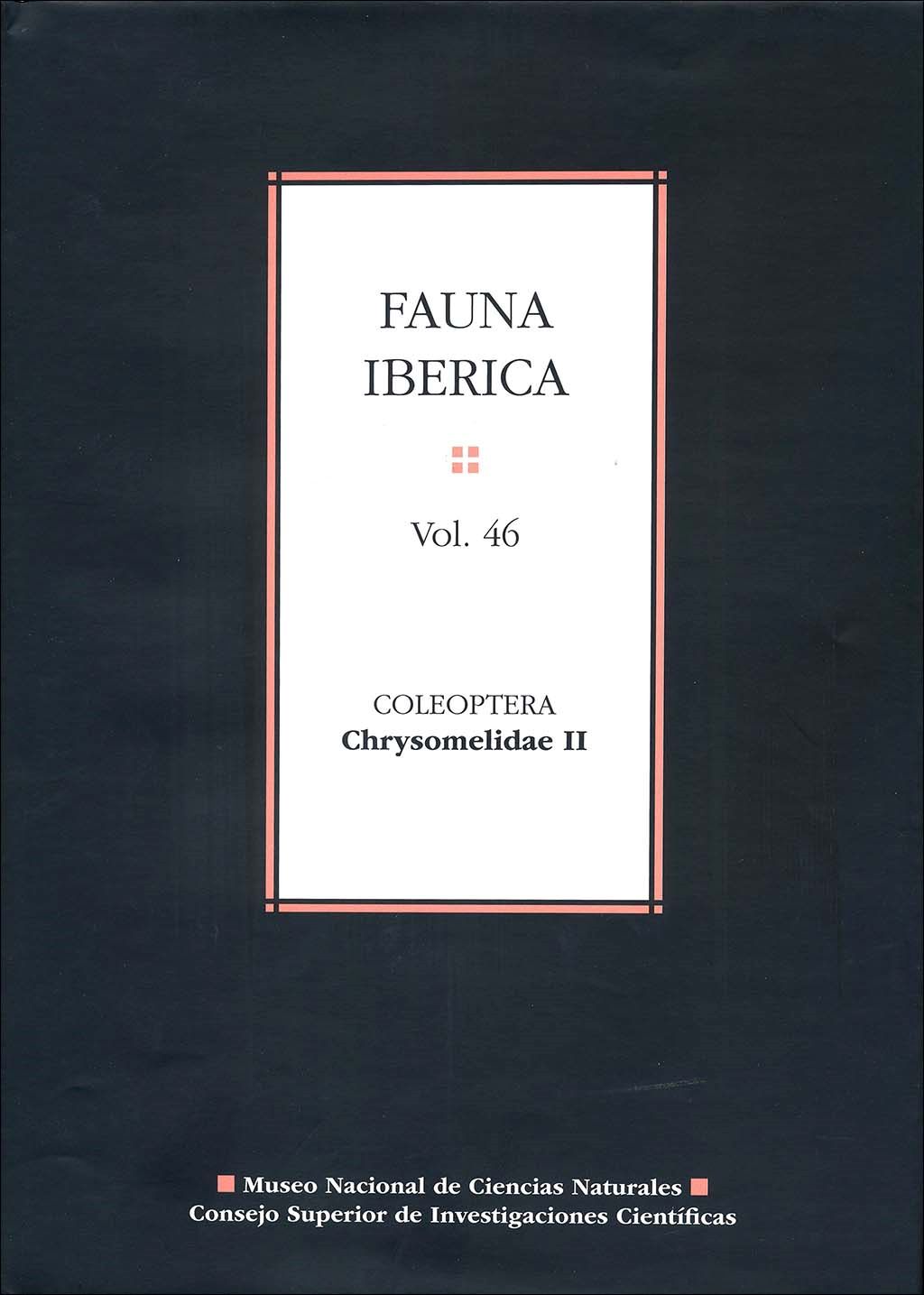 Fauna ibérica. Vol. 46. Coleoptera. Chrysomelidae II